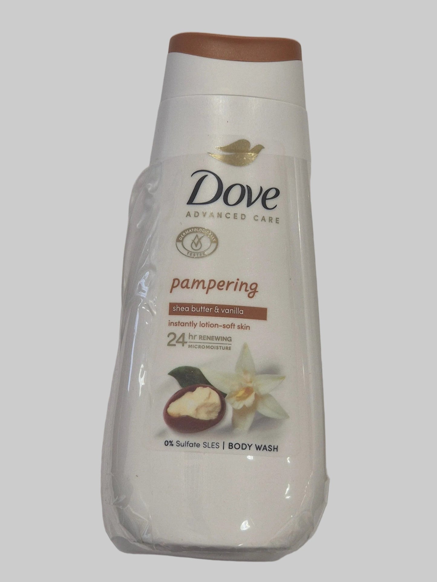 Dove Body Wash Pampering bottle