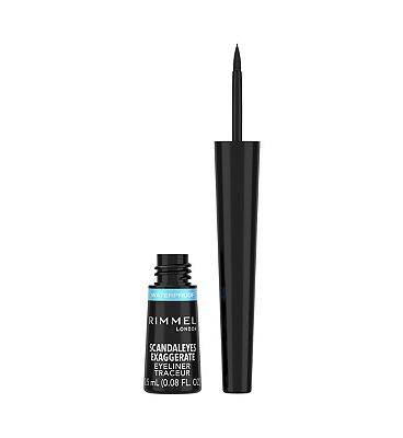 Rimmel Exaggerate Eyeliner Black Waterproof 001