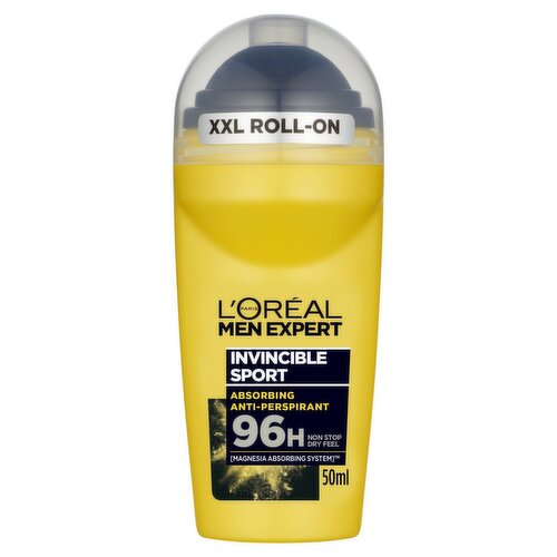 L'Oréal Men Expert Invincible Sport Anti-Perspirant Roll-On Deodorant 50ml