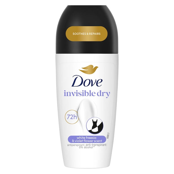 Dove Advance Invisible Dry Roll-On Anti-Perspirant 50ml