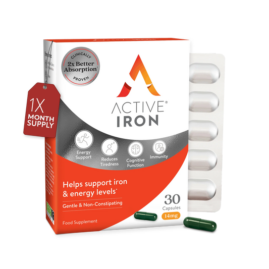 Active Iron 14mg Capsules 30pk