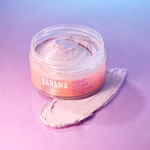 Bahama Skin Hibiscus Clay Exfoliating Face Mask 50ml