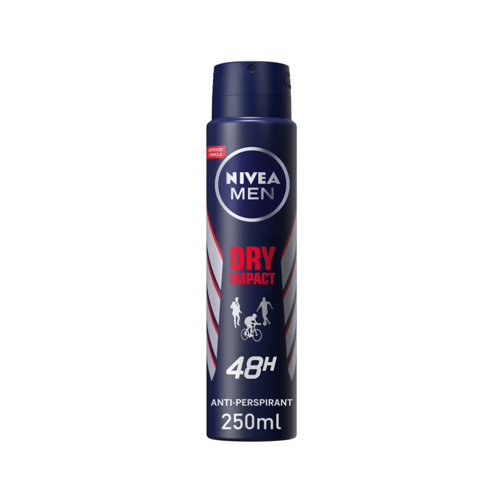 Nivea Men Dry Impact Anti-Perspirant Deodorant Spray 250ml