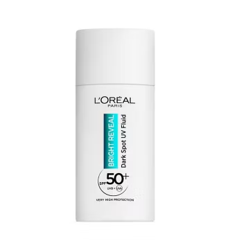 Loreal Bright Reveal Dark Spot UV Fluid SPF 50+ Niacinamide 50ml