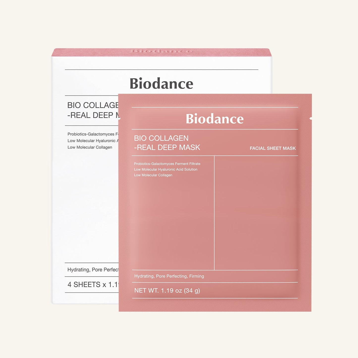 Biodance Bio-Collagen Real Deep Mask 4 Pack