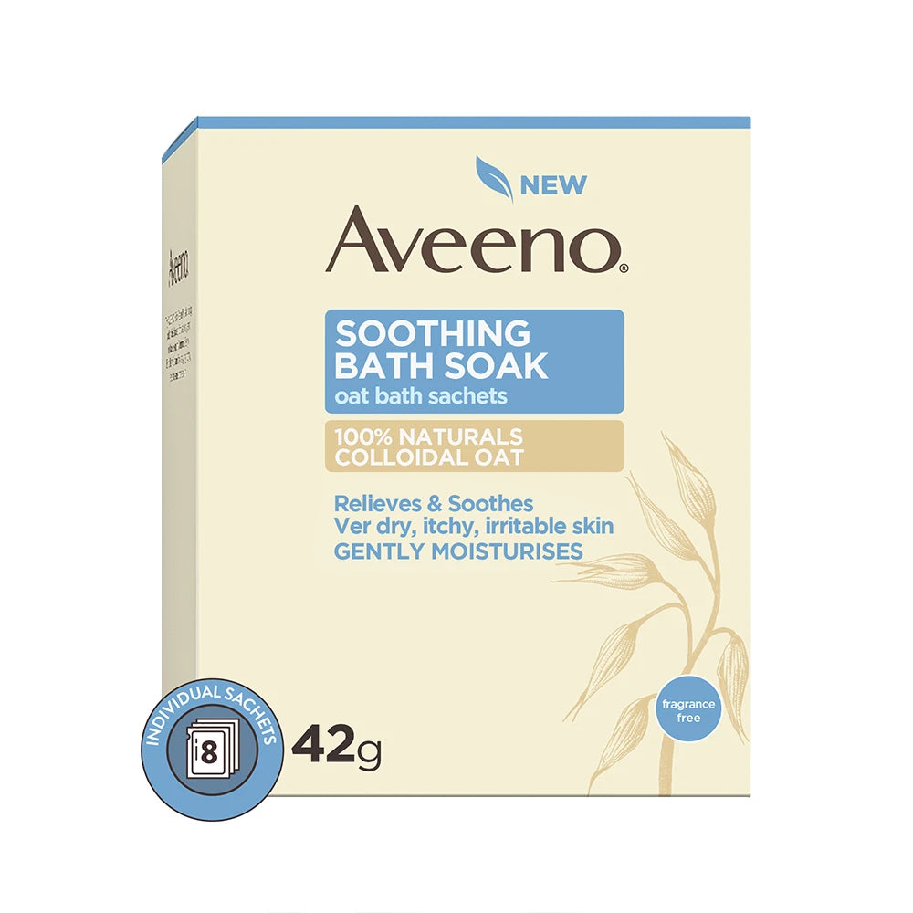Aveeno Soothing Bath Soak Sachets 42g 8pc