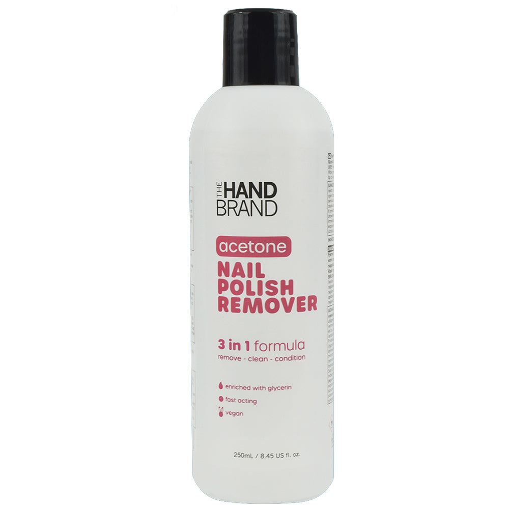 The Hand Brand Acetone Nail Polish Remover 250ml