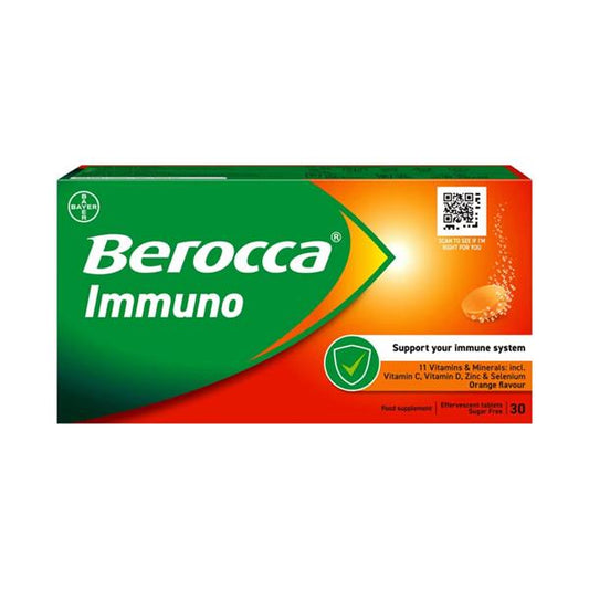 Berocca Immuno Effervescent 30Tabs