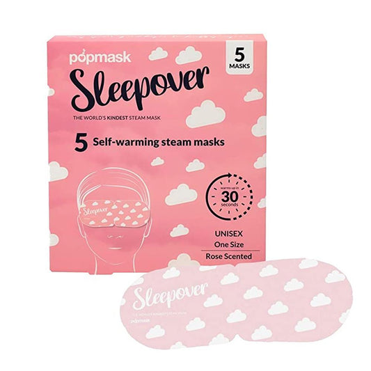 Popmask Sleepover Self-Heating Rose Scented Eye Mask 5pk