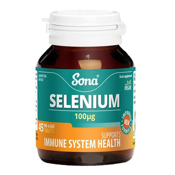 Sona Selenium 100mcg Tablets 45pk
