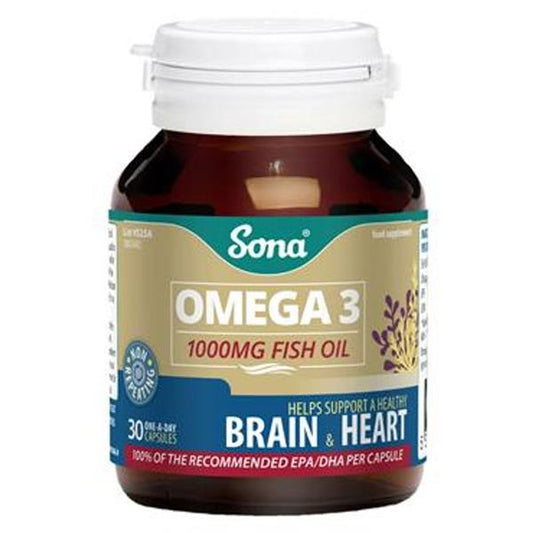 Sona Omega 3 Fish oil 1000mg 30caps