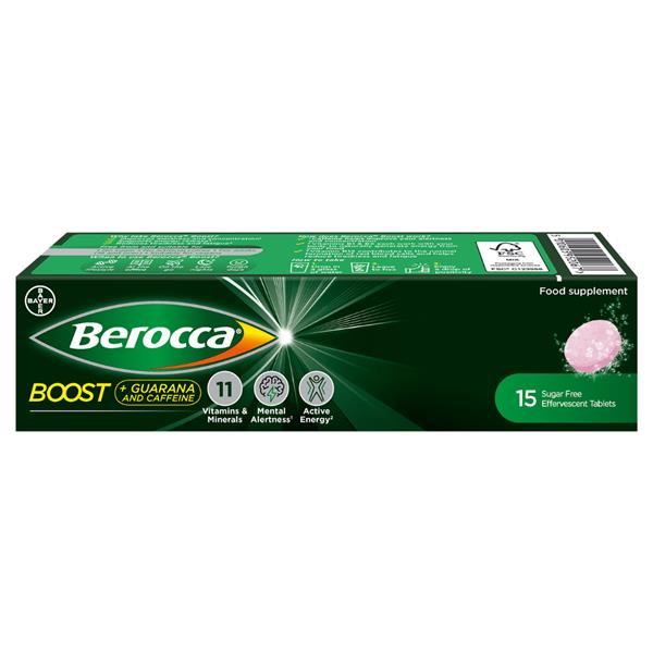 Berocca Boost Tabs Cherry 15pk