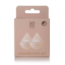 Load image into Gallery viewer, SoSu Nude Powder Puff 2pk
