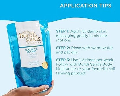 Bondi Sands Coconut Sea Salt Body Scrub 250g