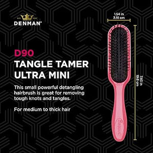 Denman Tangle Tamer D90 Brush Pink