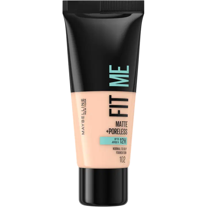 Maybelline Fit Me Matte & Poreless Foundation 102 Fair Ivory