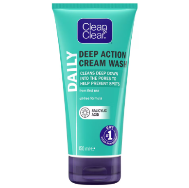 Clean&Clear Deep Action Cream Face Wash 150ml