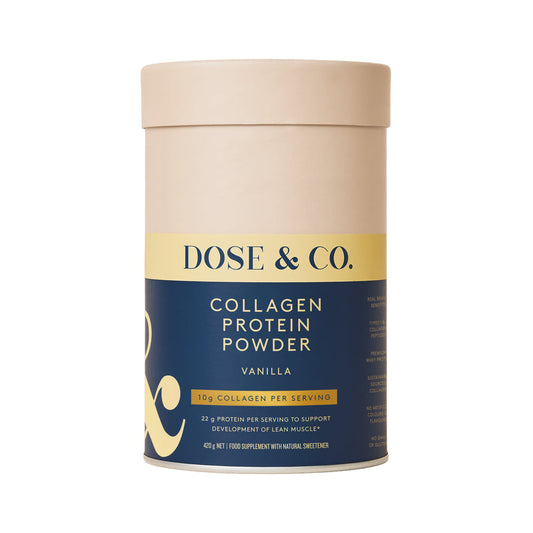 Dose & Co Collagen Protein Powder Vanilla