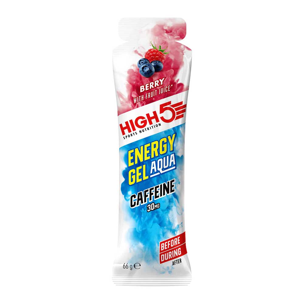 High5 Energy Gel Aqua Caffeine Berry 66g