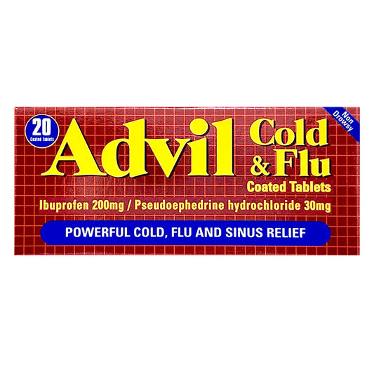Advil Cold And Flu 20 Tablets