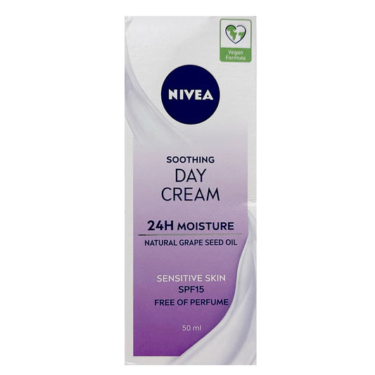 Nivea Soothing Day Cream Sensitive Skin Spf 15 50ml