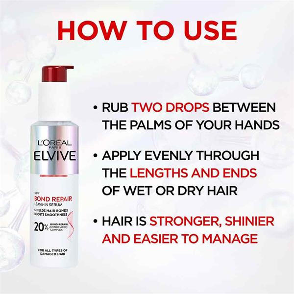 L'Oréal Elvive Bond Repair Leave-in Serum 150ml