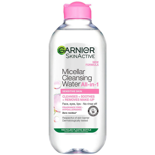 Garnier Micellar All-in-1 Cleansing Water Sensitive Skin 400ml