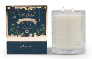 Celtic Candles Nollaig Shona Two Wick Candle