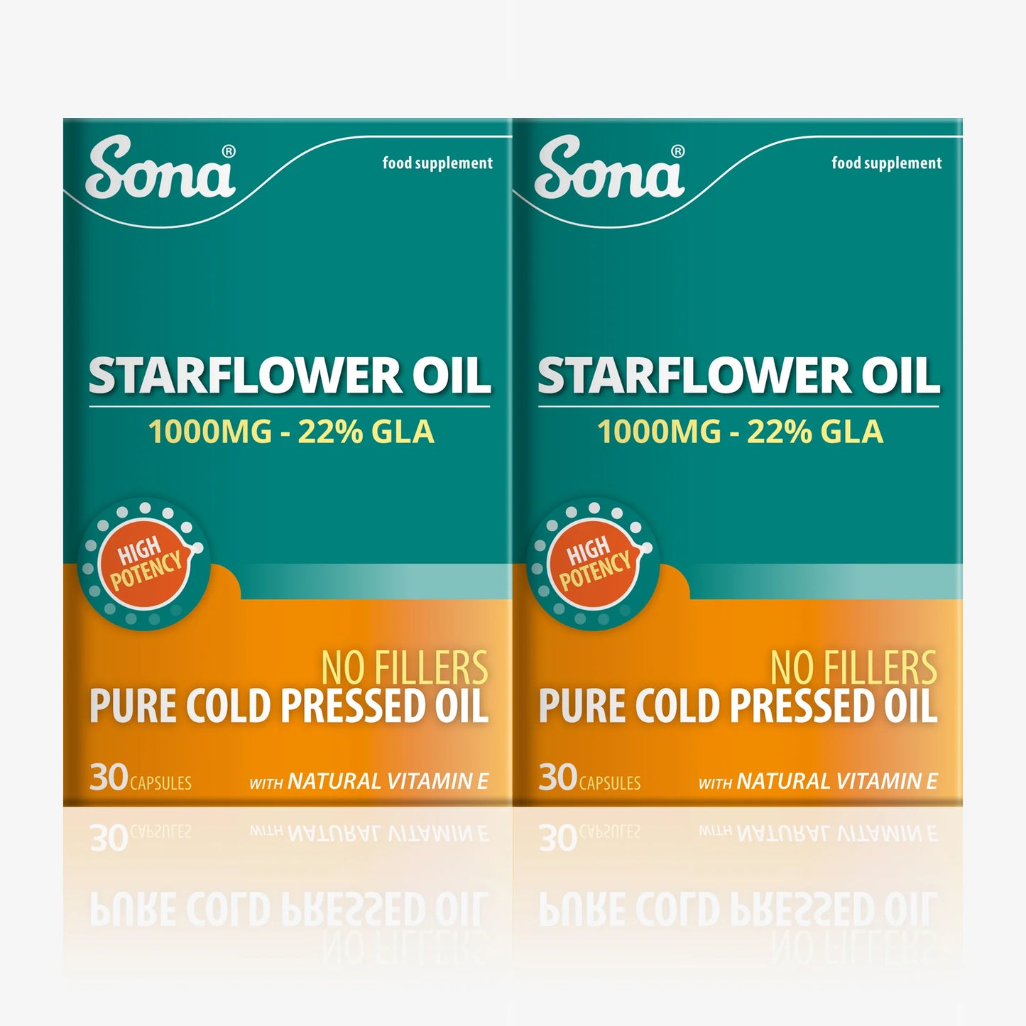 Sona Starflower Oil - 1000mg 2x30pk