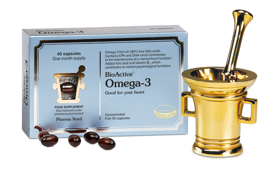 PharmaNord Bioactive Omega 3 Capsules 60pk