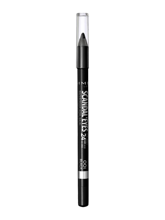 Rimmel Scandel Eyes Waterproof Kohl Kajar Liner 001 Black