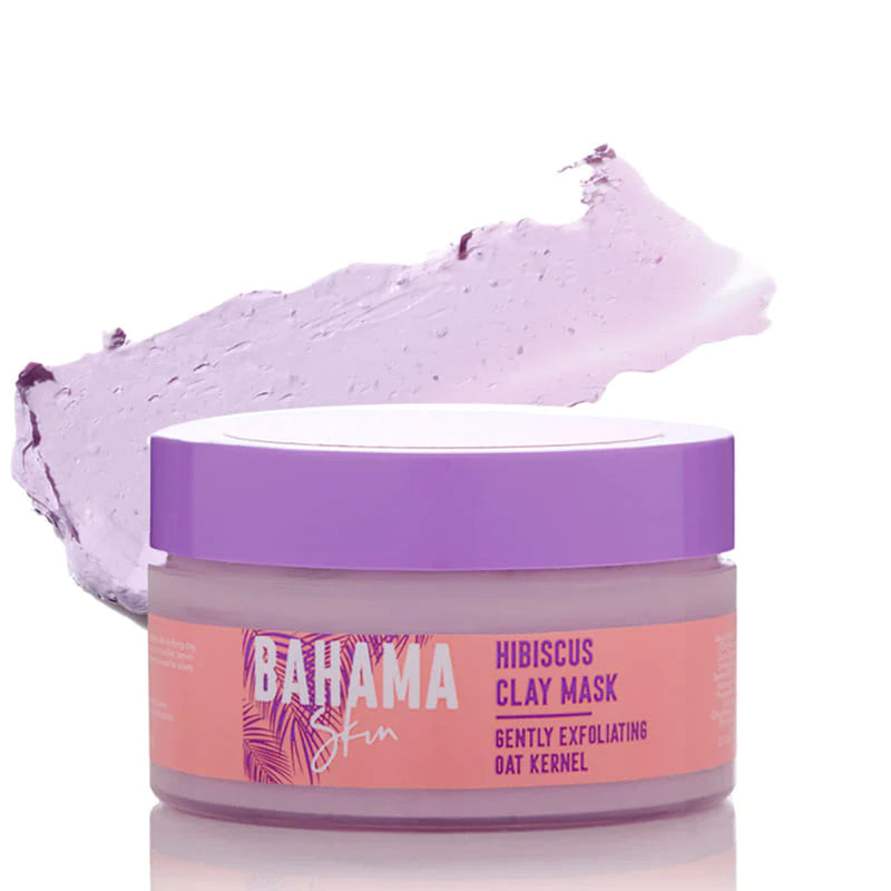 Bahama Skin Hibiscus Clay Exfoliating Face Mask 50ml
