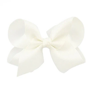 Accessories White Bow Clip 2pk