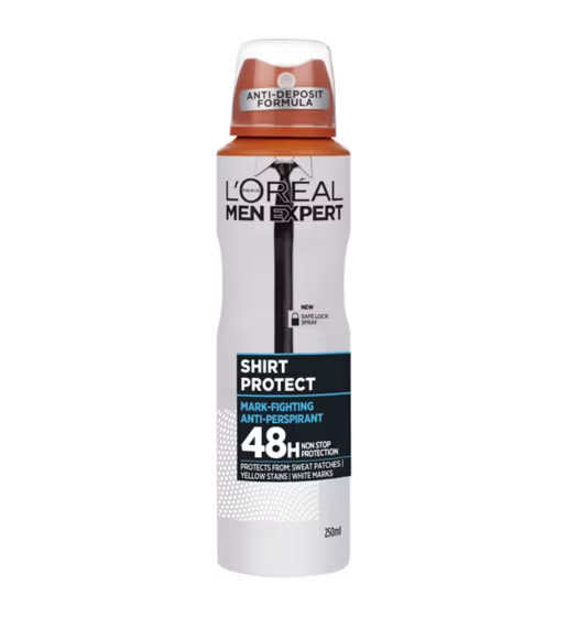 L'Oreal Men Expert Anti-Marks Shirt Protect 48H Anti-Perspirant Deodorant 250ml