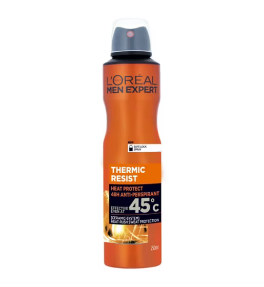 L'Oreal Men Expert Thermic Resist 48H Anti-Perspirant Spray Deodorant 250ml