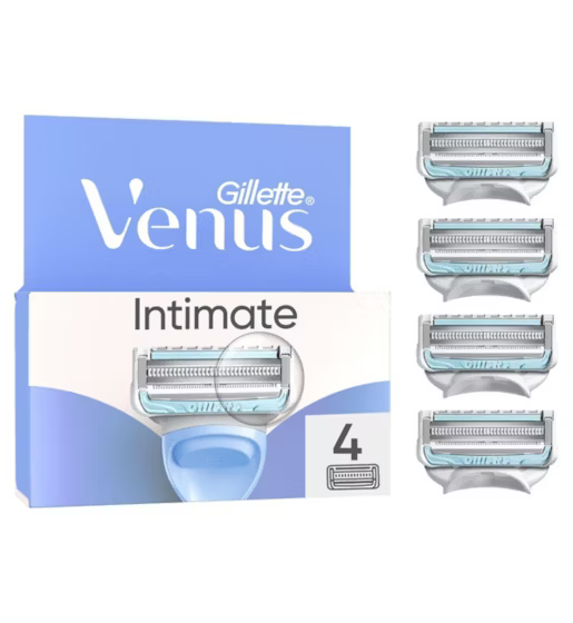 Gillete Venus Intimate Blades 4pc