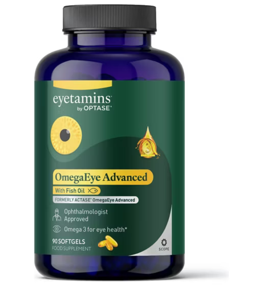 Eyetamins OmegaEye Advanced Softgels 90pk