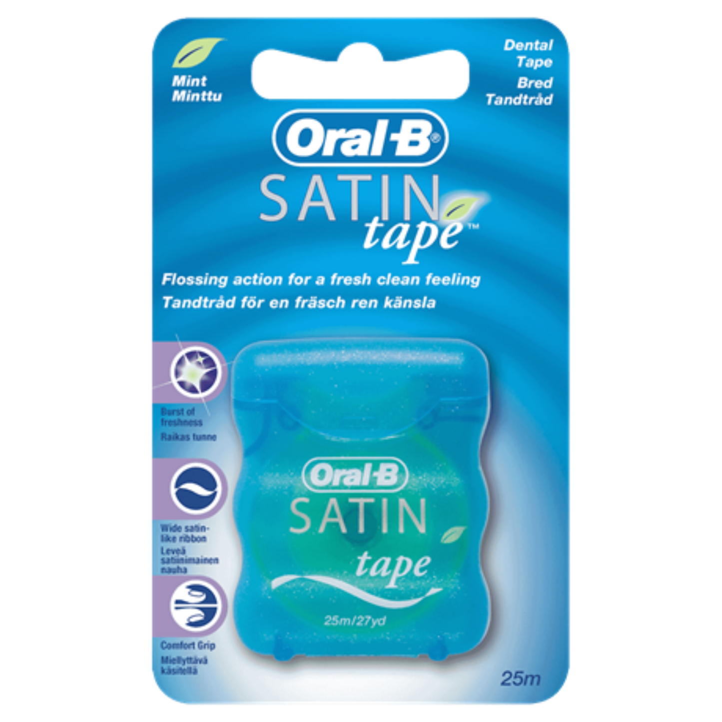 Oral B Satin Tape 25m Floss