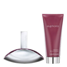 Load image into Gallery viewer, Calvin Klein Euphoria Woman Set -EDP 30ml and Body Lotion 100ml
