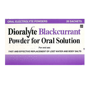 Diorylate Blackcurrant Powder for Oral Solution 20 sachets