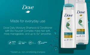 Dove Daily Moisture Shampoo & Conditioner 2pk