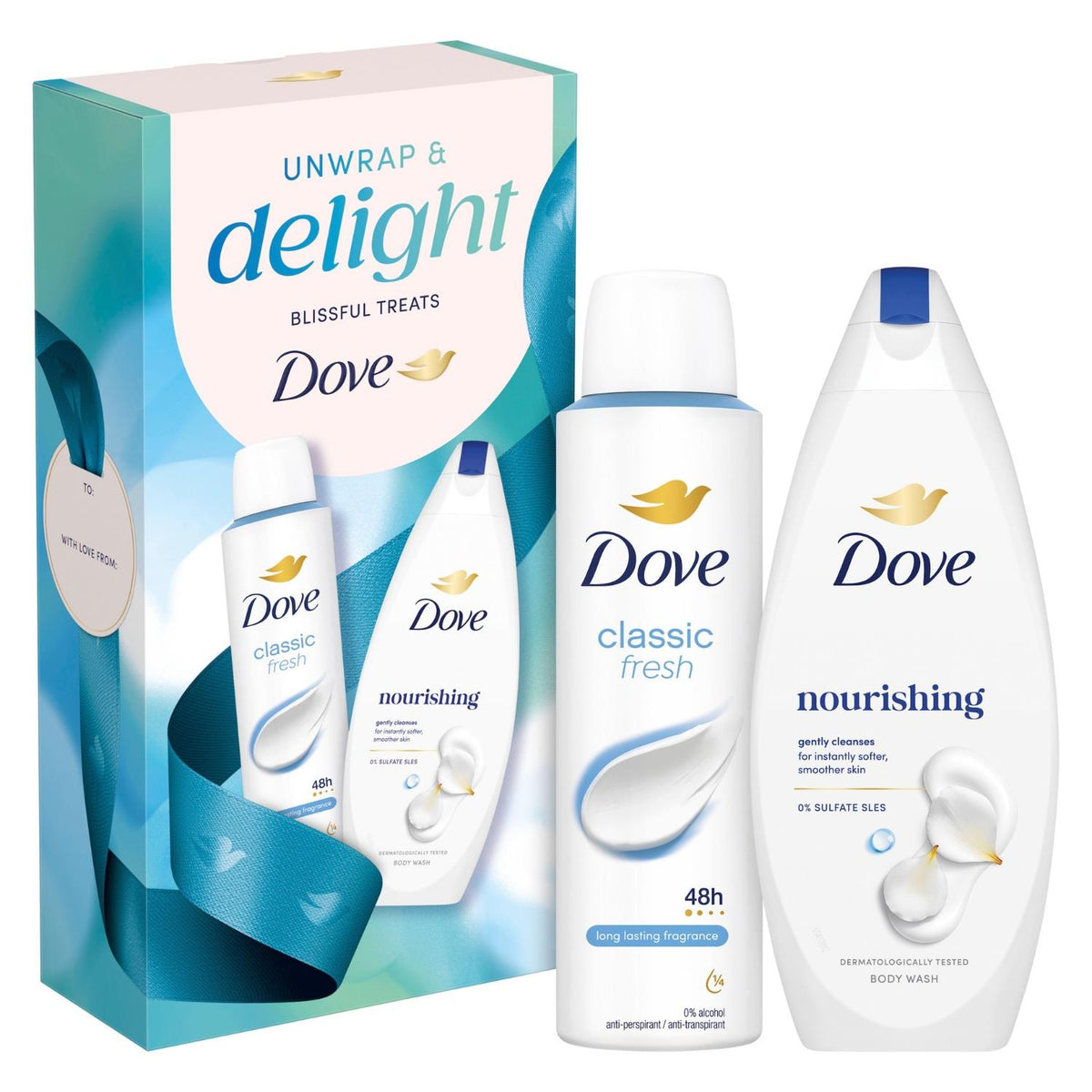 Dove Unwrap & Delight Blissful Treats Set