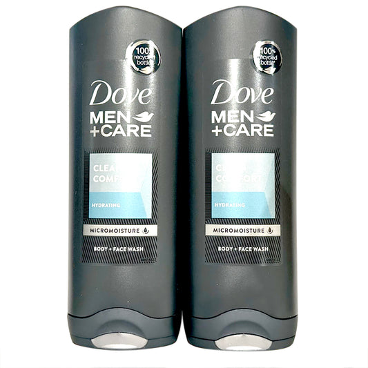 Dove for Men Body and Face Wash Clean Comfort