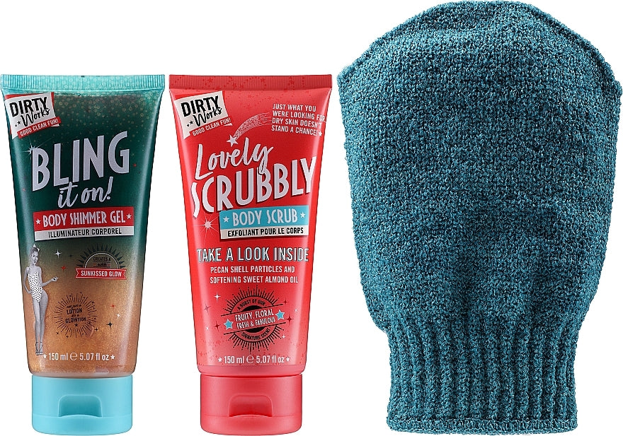 Dirty Works Gift Set Best in Glow Body Set
