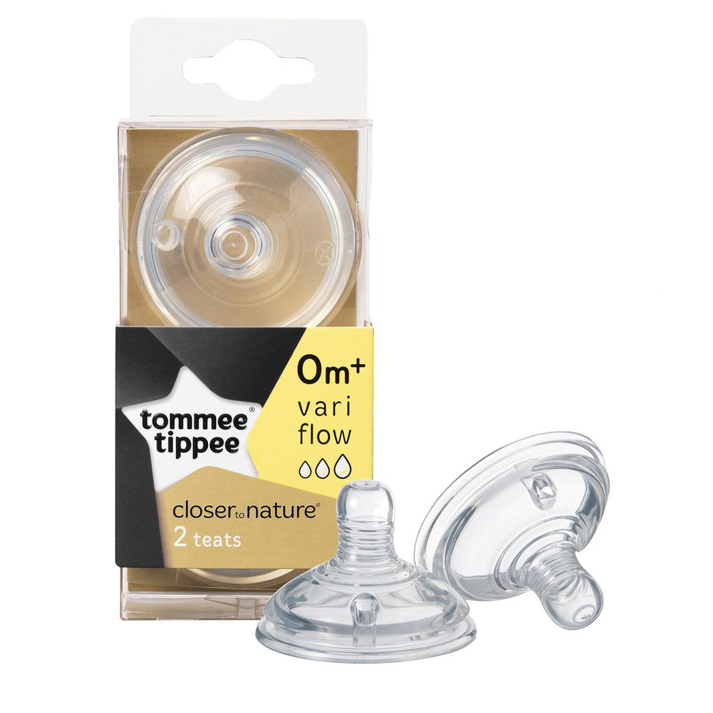 Tommee Tippee Closer To Nature 0m+ Vari Flow 2pk