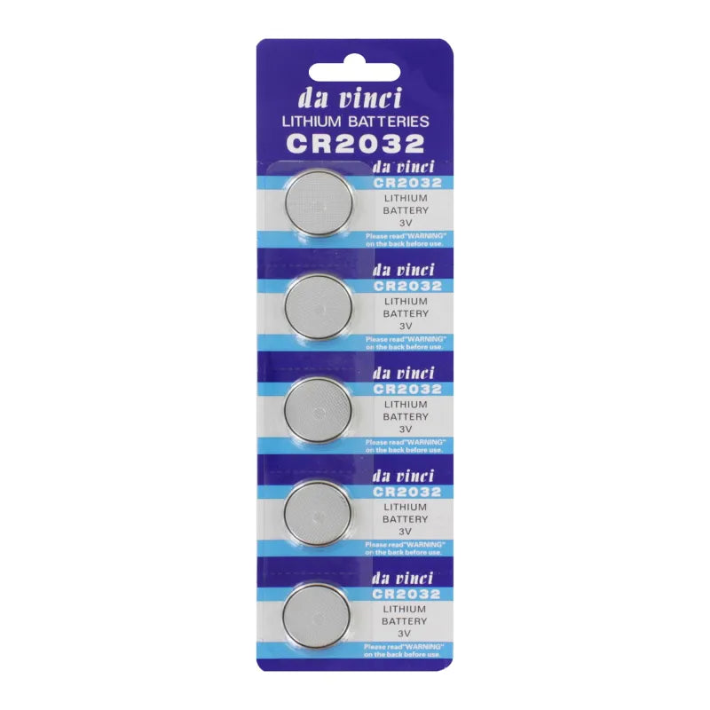 Da Vinci CR2032 Lithium Battery 5pk