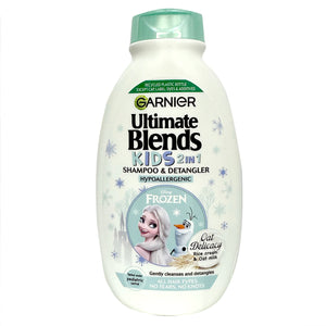 Garnier Ultimate Blends Kids 2in1 Shampoo and Detangler 250ml Frozen