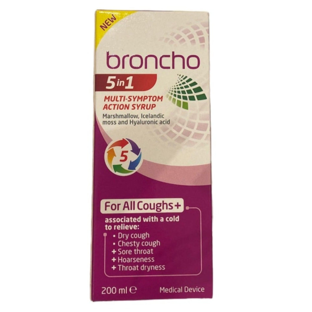 Buttercup Broncho 5 in 1 Multi Symptom Syrup 200ml