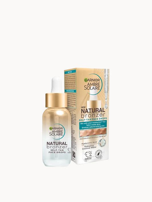 Garnier Ambre Solaire Natural Bronzer Self-Tan Face Drops 30ML