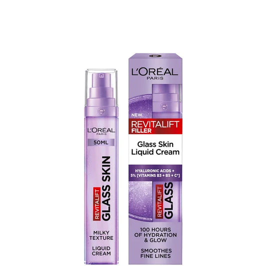 L'Oréal Revitalift Filler Glass Skin Liquid Cream